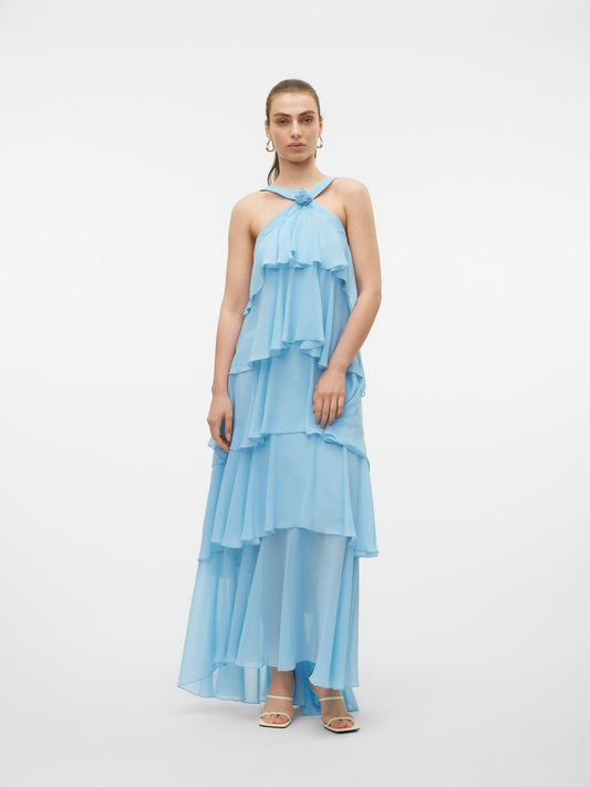 VMFELICIA Long Dress - Airy Blue