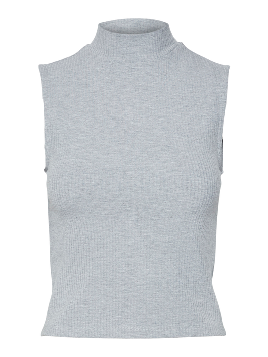 VMMARY Tank Top - Light Grey Melange