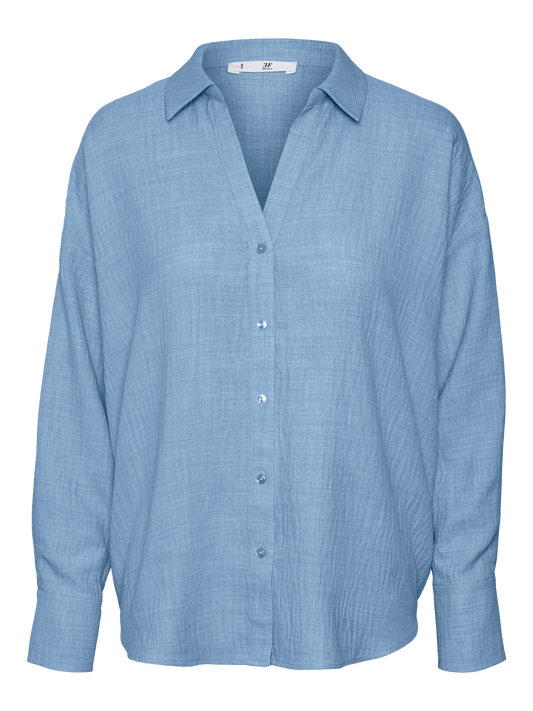 VMMELANEY Shirts - Chambray Blue